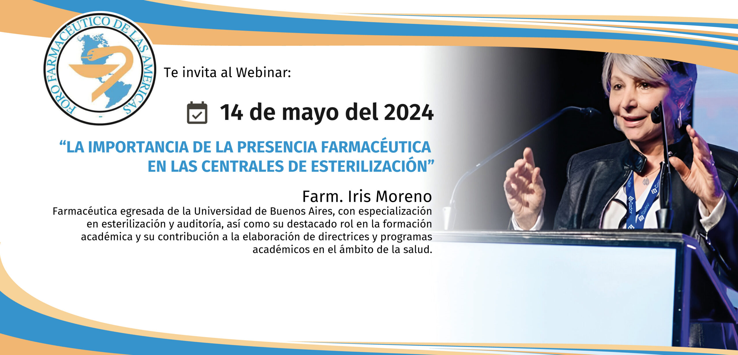 Visualiza el evento: La importancia de la presencia farmacéutica en las centrales de esterilización.